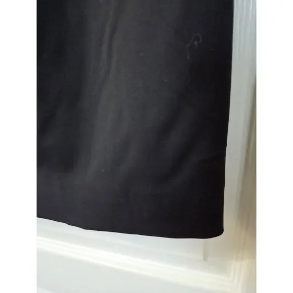 Brooks Brothers Loro Piana Italy Black Wool Sleeveless Classic Dress, Size 10 - Picture 9 of 15